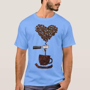 Camiseta Arte Barista do Café