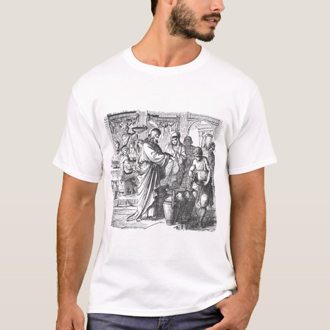 Camiseta Arte bíblica Clássica (Frente)