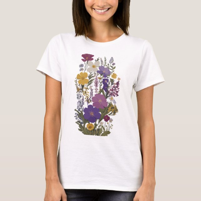 Camiseta Arte Botânica (Frente)