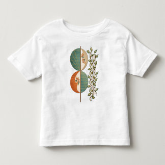 Camiseta Arte Botânica Abstrata Moderna, Impressão Minimali
