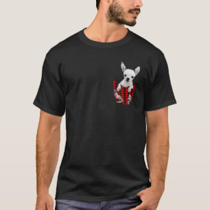 Camiseta Arte Cachorro Bonita De Chihuahuas No Peito Gift M