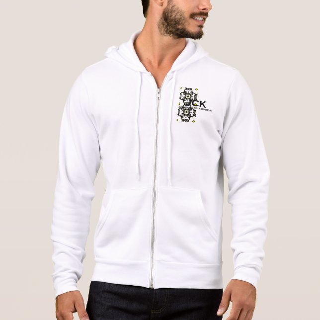 Camiseta Arte caleidoscópica do volume um a vinte e seis (Frente)