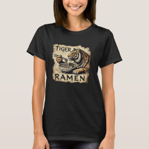 Camiseta Arte Caverna Japonesa, Noodle Lion Ramen