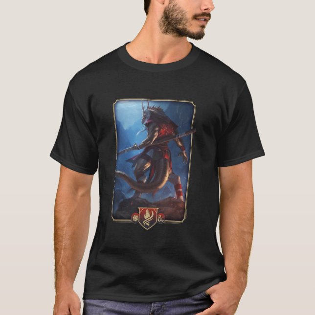 Camiseta Arte-chave do Monge de Dungeons & Dragons 2024 (Frente)