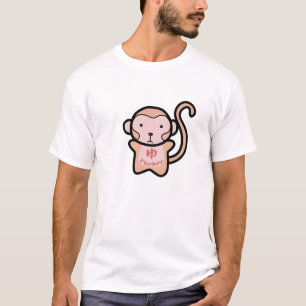 Camiseta Arte Chinesa Zodíaca Macaco