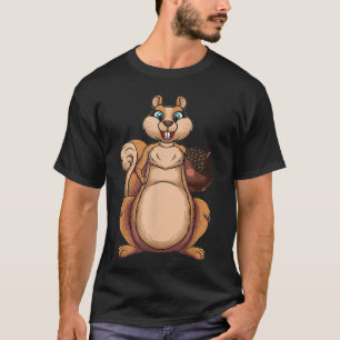 Camiseta Arte-Chipset Bonita Para Homens Crianças Anim-Chip