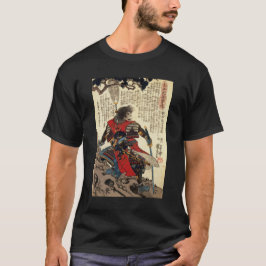 Camiseta Arte clássica oriental legal do guerreiro do