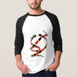 Camiseta Arte Cobra de torção