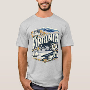 Camiseta Arte Colonial da Montanha do Patrimônio do Estado 