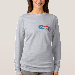 Camiseta Arte Colorida Criativa em Progresso Citação