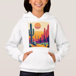 Camiseta Arte colorida do sudoeste do deserto