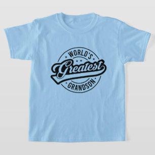 Camiseta Arte com a palavra Neto do mundo mais fixe