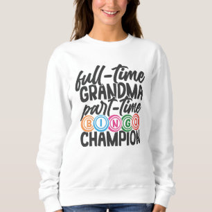 Camiseta Arte com palavras de Vovó Bingo Fofa