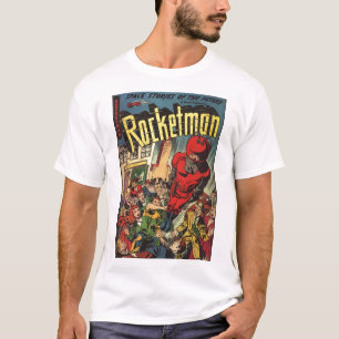Camiseta Arte cómica da época dourada - Rocketman