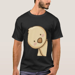 Camiseta Arte Cômica de Frango Galinha Fofa para Homens Mul