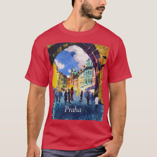 Camiseta Arte contemporânea, pintura, Praga