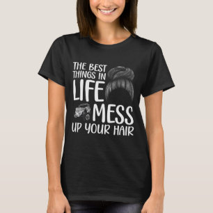 Camiseta Arte Cool Sxs Para Mulheres Meninas Lado a Lado Of