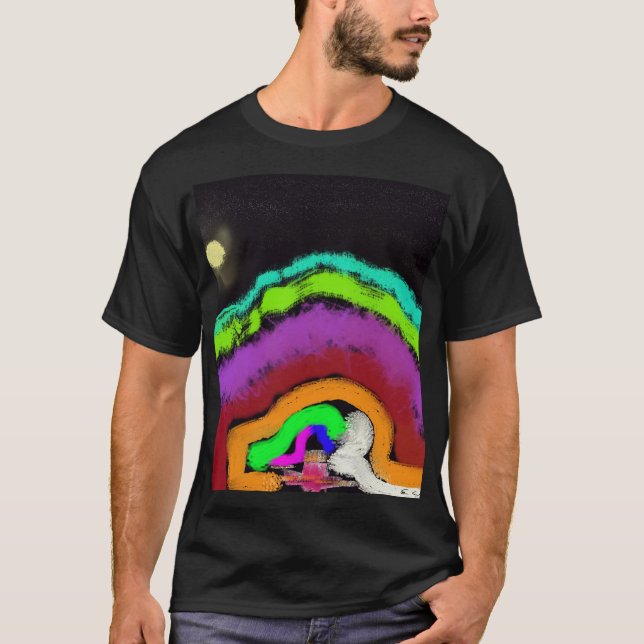 Camiseta Arte Cósmica (Frente)