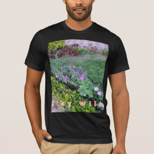 Camiseta Arte Criativa para Jardim – Floral Inspirada na Na