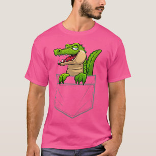 Camiseta Arte Crocodilo Engraçado Para O Lover Crocodilo Ga