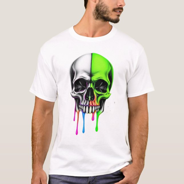 Camiseta Arte Crônica Colorida (Frente)