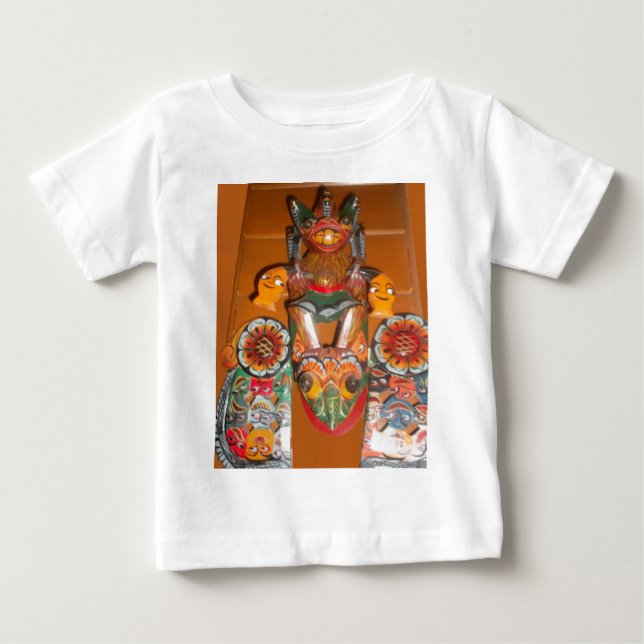 Camiseta Arte Cultural Única - Sri Lanka/Design indonésio (Frente)