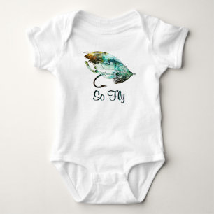 Camiseta Arte da atração da pesca com mosca da aguarela