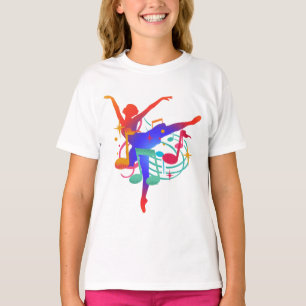 Camiseta Arte da Bailarina Graciosa – Dança e Expressão