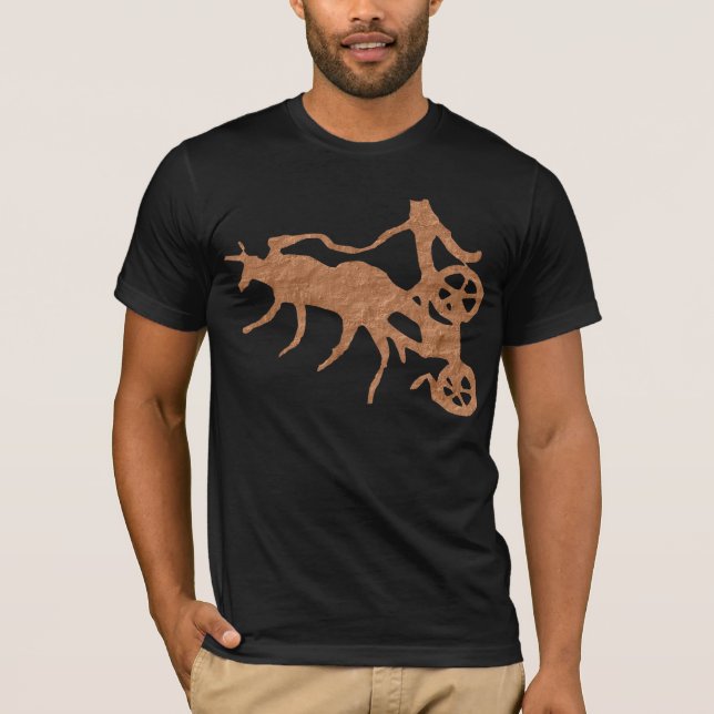 Camiseta arte da caverna (Frente)