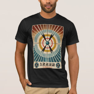 Camiseta Arte da Era Atômica de Meados do Século Foi um Est