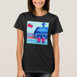 Camiseta … arte da estação do amor… por Jutta Gabriel…