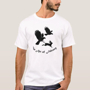Camiseta Arte da falcoaria - falcões de Harris