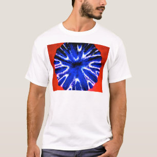 Camiseta Arte da flor do áster