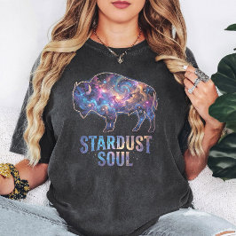 Camiseta Arte da Galáxia da Alma Poeira de Estrelas do Bisã