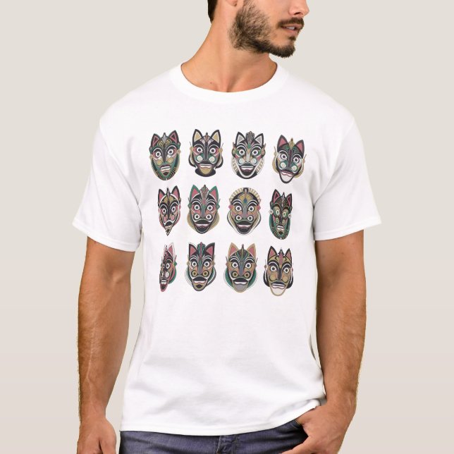 Camiseta Arte da Herança Balinesa  (Frente)