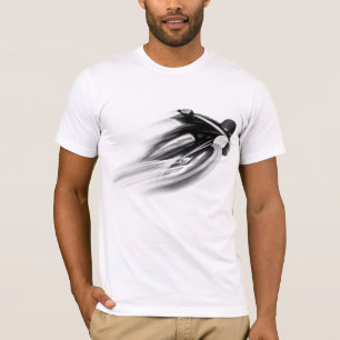 Camiseta ARTE da MOTOCICLETA do VINTAGE, T-SHIRTS.black &