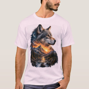 Camiseta Arte da Natureza Selvagem