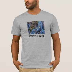 Camiseta Arte da rua do Las Palmas