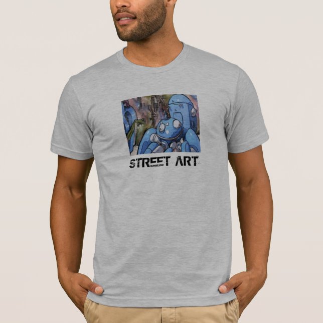 Camiseta Arte da rua do Las Palmas (Frente)