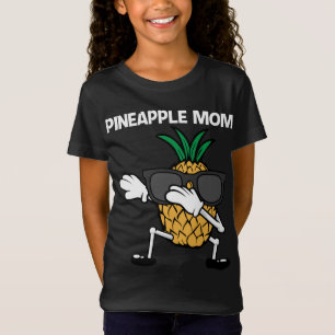 Camiseta Arte De Abacaxi Engraçada Para Mãe Fruta Verão Lo