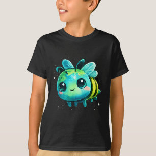 Camiseta Arte de abelha do dia da Terra 2026