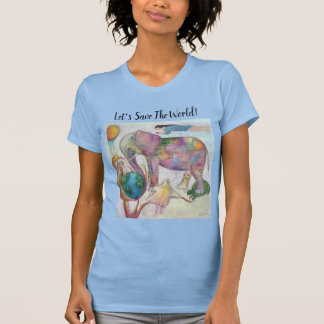 Camiseta Arte de Animais Quimológicos