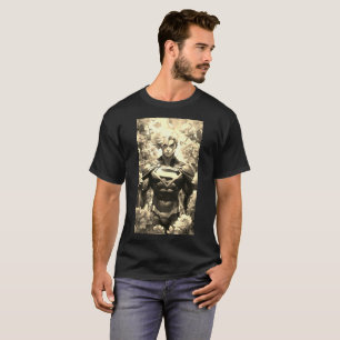 Camiseta arte de anime aquática