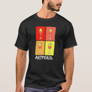 Camiseta Arte De Aperol - Artperol - Eu Amo Aperol - Favori