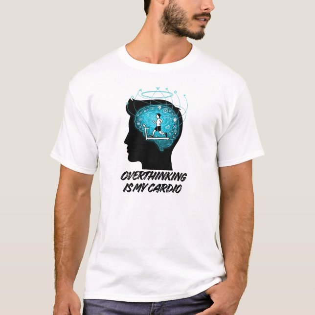 Camiseta Arte de Aptidão Mental – Conceito de Treinar a Men (Frente)