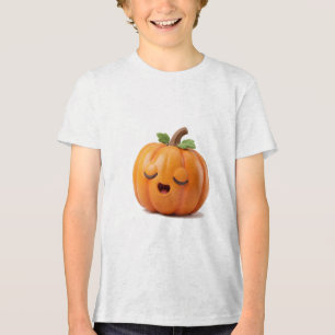 Camiseta Arte de Aquarela da Abóbora Sonolenta