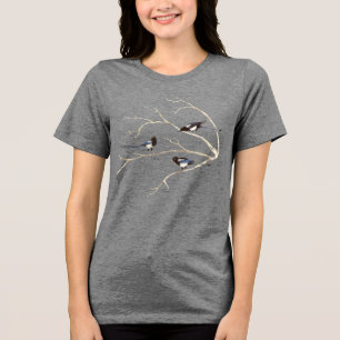 Camiseta Arte de aquarela Pega País