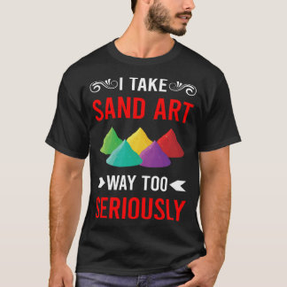 Camiseta Arte de Areia Seriamente