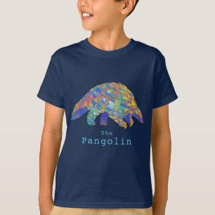 Camiseta Arte De Ativismo Animal Ameaçada De Pangolina Colo