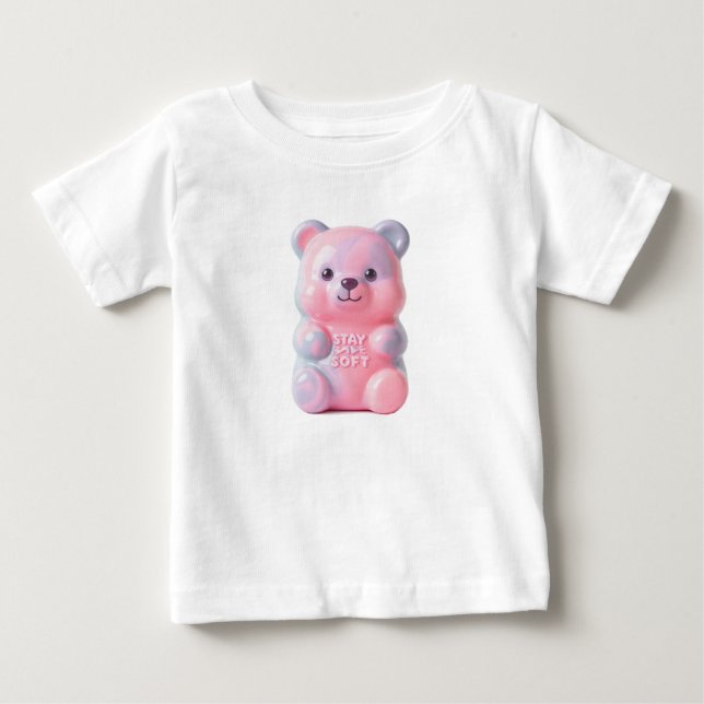 Camiseta Arte de Bala Kawaii 3D (Frente)